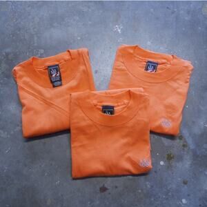 Vintage 90s USA Olympics Orange JCPenney Made In USA Tees‎ Bundle Mens Size M